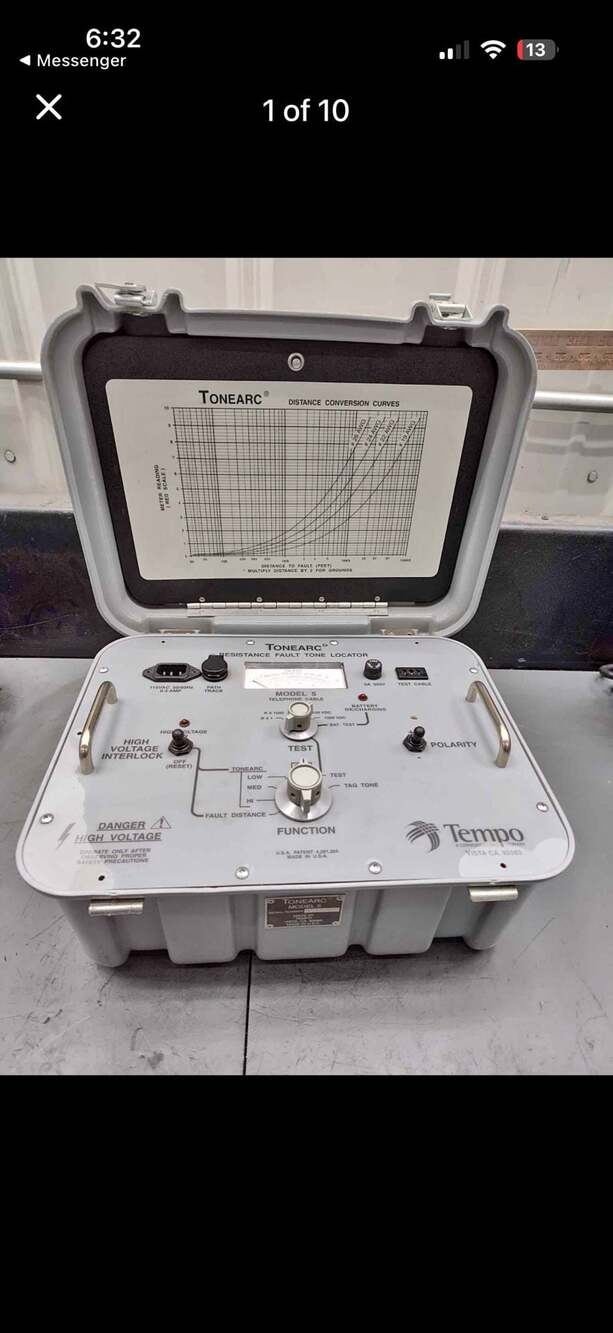 Tempo Tonearc Model 5 Resistance Fault Tone Locator Kit